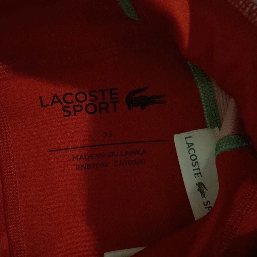 💥HOST PICK💥 NWT LACOSTE SPORT COLOUR-BLOCK SPORT LEGGING RED, PINK, GREEN - Picture 4 of 12